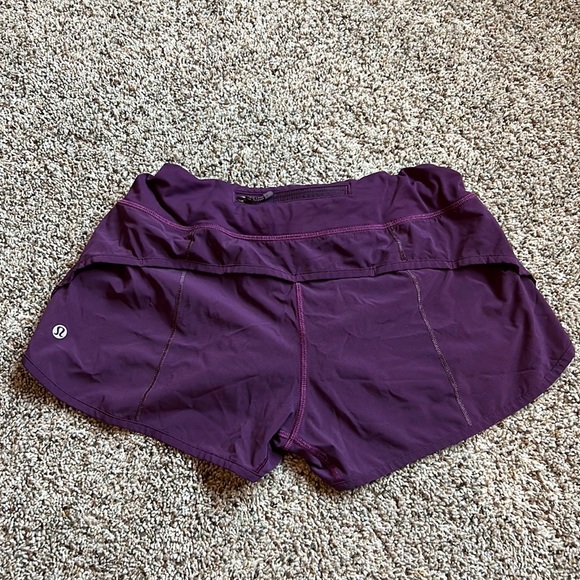 Lululemon Speed Short (4-way Stretch 2.5")Dark Mystic - Picture 1 of 1